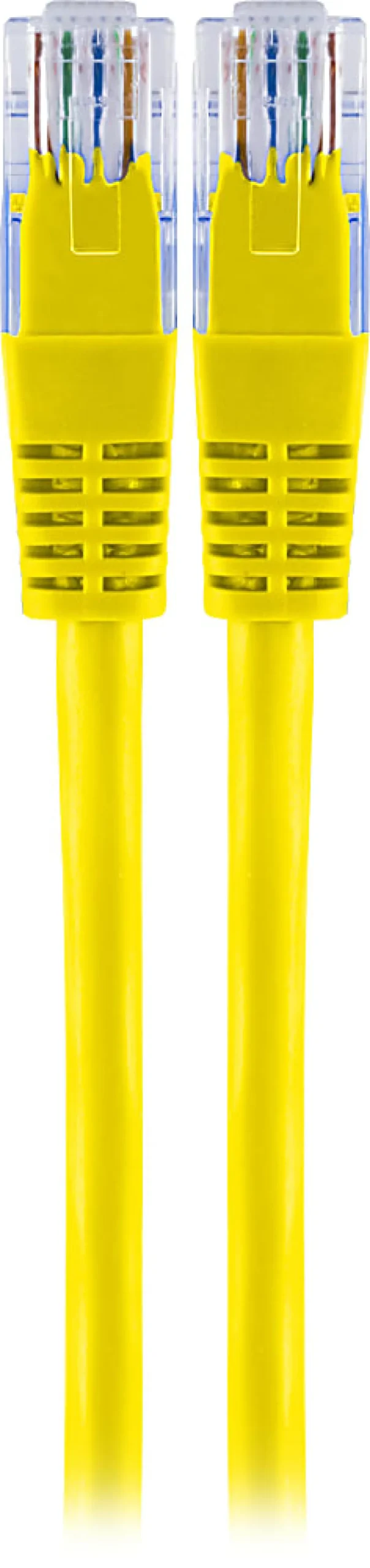 Ativa® Cat 5e Crossover Cable, 10’, Yellow, 26879