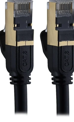 Ativa® Cat8 Ethernet Cable, 20’, Black, 80004
