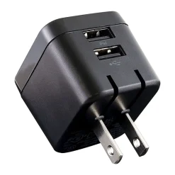 Ativa Charging Pack, Wall Charger, 2 USB, USB-A to Lighting Cable