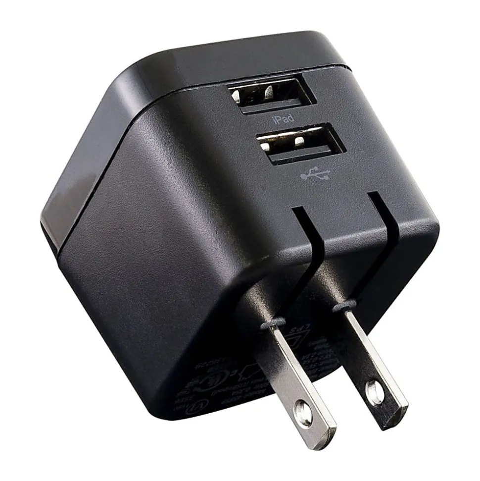 Ativa Charging Pack, Wall Charger, 2 USB, USB-A to Lighting Cable