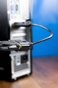 Ativa® DVI to VGA Pigtail Adapter, DVI-I Male to VGA Female, Video Only, Black