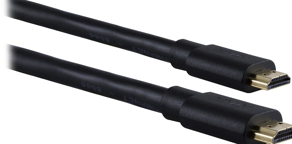Ativa® HDMI Cable with Ethernet, 24’, Black, 37198