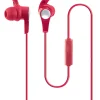 Ativa™ Hook Earbuds With Aux Connector, Red