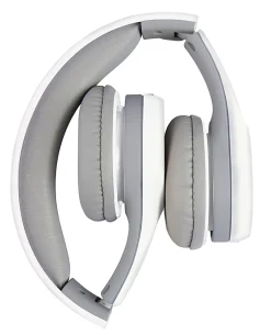Ativa™ Kids' On-Ear Wired Headphones With On-Cord Microphone, White/Gray