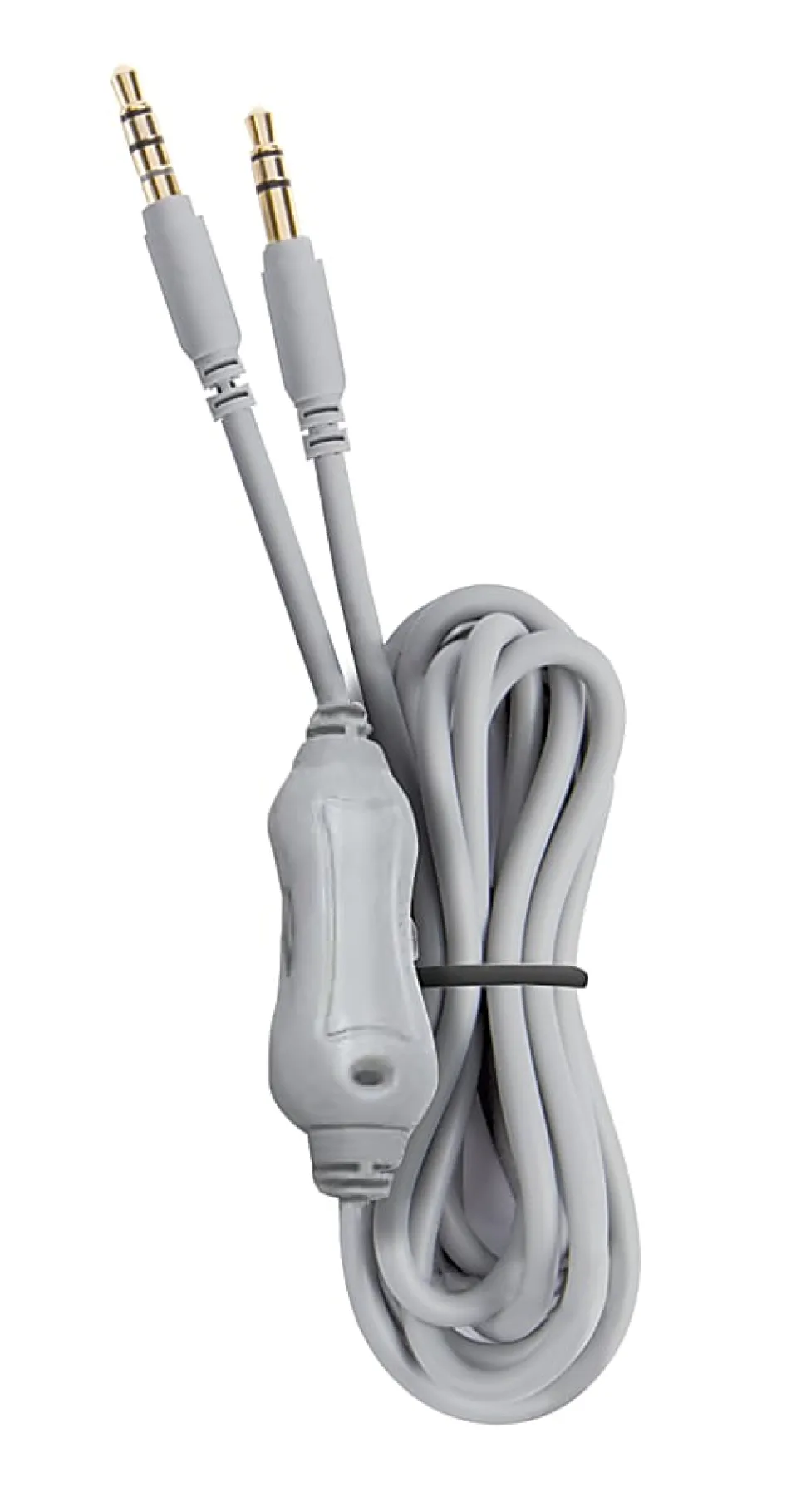 Ativa™ Kids' On-Ear Wired Headphones With On-Cord Microphone, Black/Gray