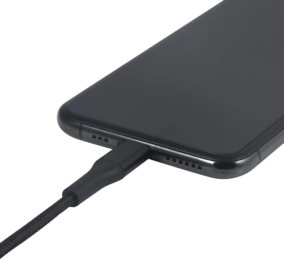 Ativa® Lightning Cable, 6', Black, 45381