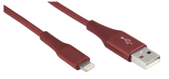 Ativa® Lightning Cable, 6', Rosewood, 46413
