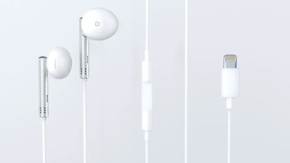 Ativa™ Lightning Earbud Headphones, White