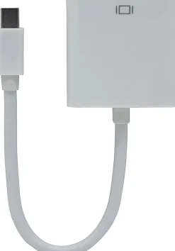 Ativa™ Mini Display Port Male To VGA Female Pigtail, White, 27522