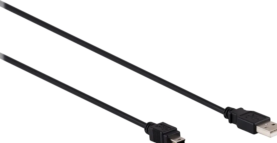 Ativa® Mini USB 2.0 Device Cable, 6', Black, 26861