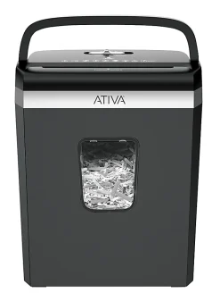 Ativa® 8-Sheet Cross-Cut Shredder, A08CC23