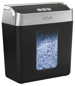Ativa® 8-Sheet Micro-Cut Lift-Off Shredder With Handle, OMM83B