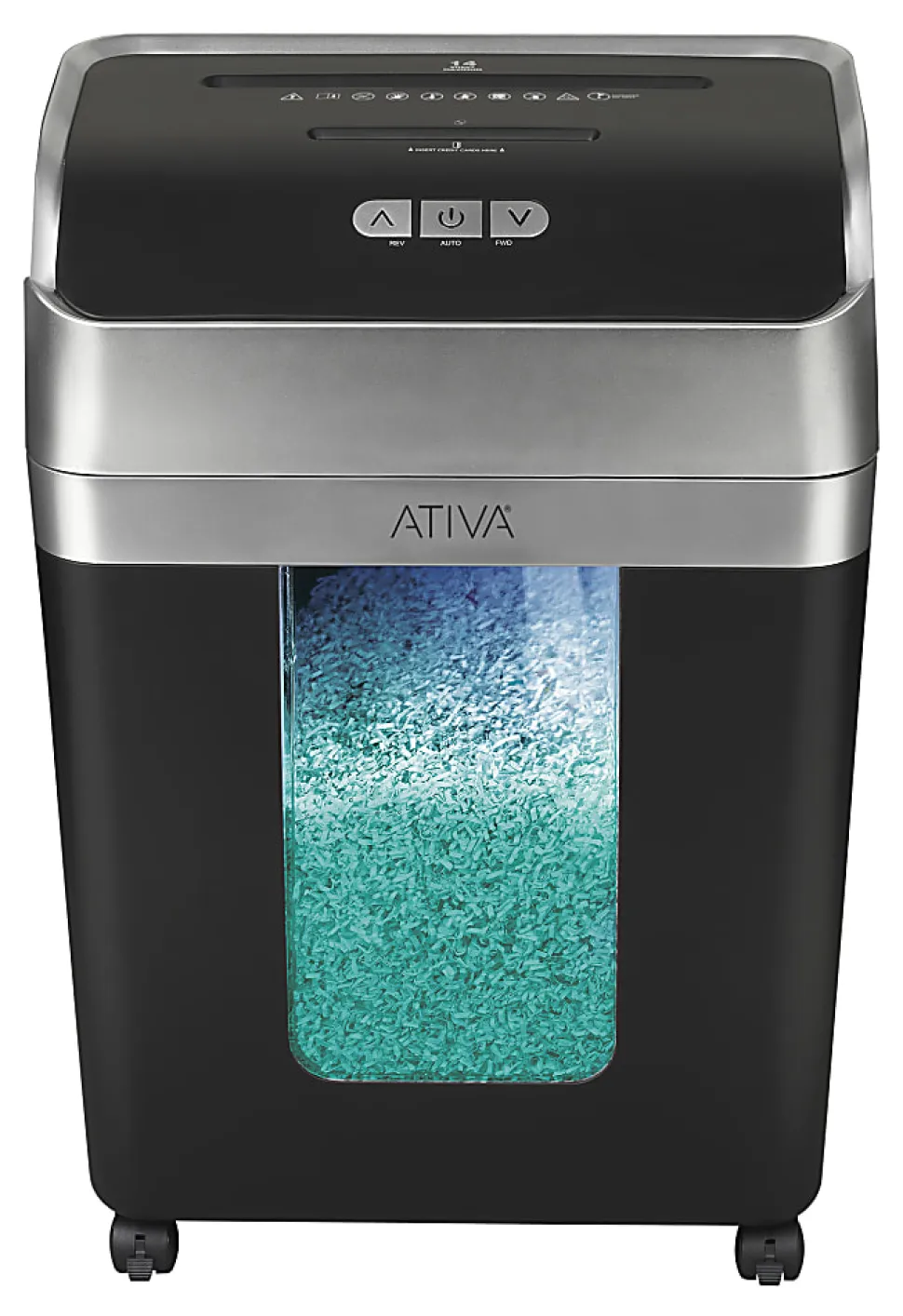 Ativa® 14-Sheet Super Micro-Cut Shredder, A14SMC19