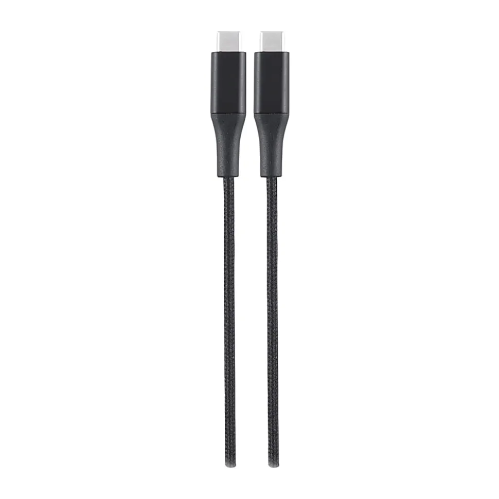 Ativa® USB-C Braided Charging Cable, 3', Gray, 45834