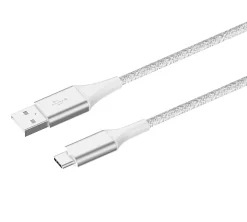 Ativa® USB-C Cable, 3', White