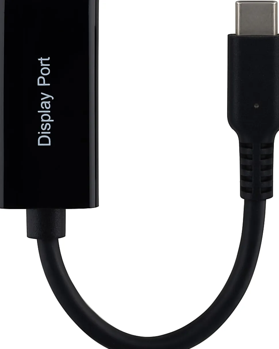 Ativa™ USB-C To DisplayPort Adapter, 6-1/4", Black, 79999