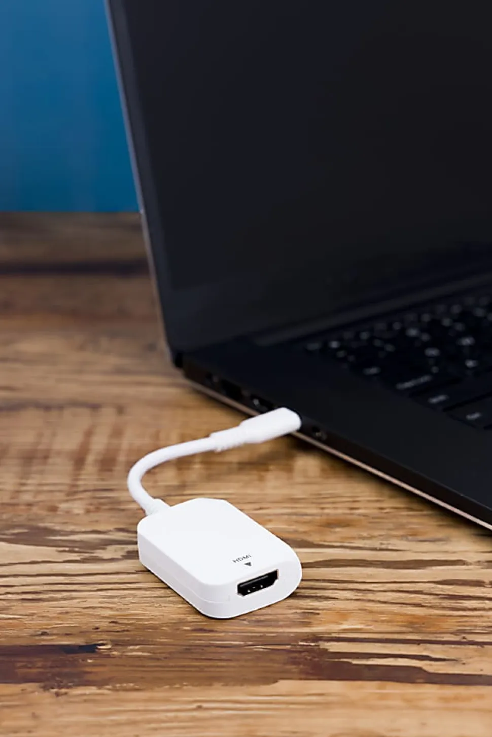 Ativa® USB-C-to-HDMI™ Adapter Cable, 6.5", White, 41511