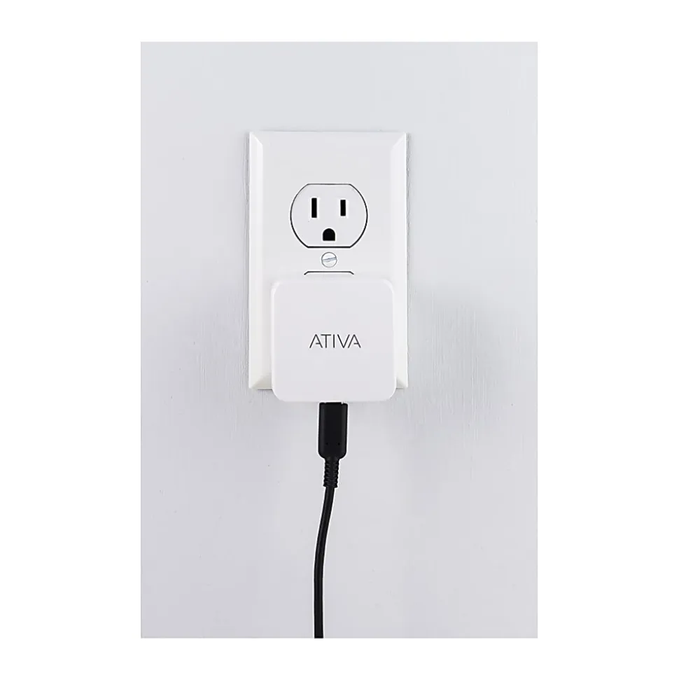Ativa® USB-C Wall Charger, White, 45866
