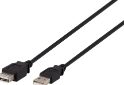 Ativa® USB 2.0 Extension Cable, 10’, Black, 26859