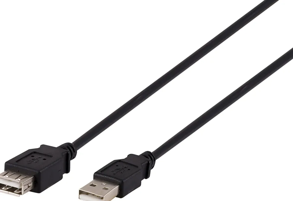 Ativa® USB 2.0 Extension Cable, 10’, Black, 26859