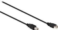 Ativa® USB 2.0 Printer Cable, 3ft, Black, 26862