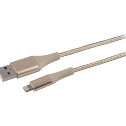 Ativa® USB To Lightning Cable, 6', Gold, 47237
