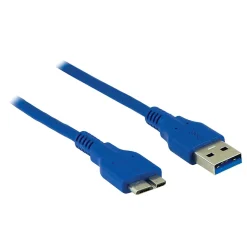 Ativa® USB 3.0 to Micro B Cable, 3’, Blue, 27517