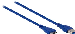 Ativa® USB 3.0 to Micro B Cable, 3’, Blue, 27517