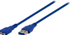 Ativa® USB 3.0 to Micro B Cable, 3’, Blue, 27517