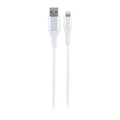 Ativa® USB Type-A To Lightning Charge And Sync Cable, 9', White, 45902