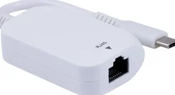 Ativa® USB Type-C-To-Ethernet Adapter Cable, 4.7", White, 41510