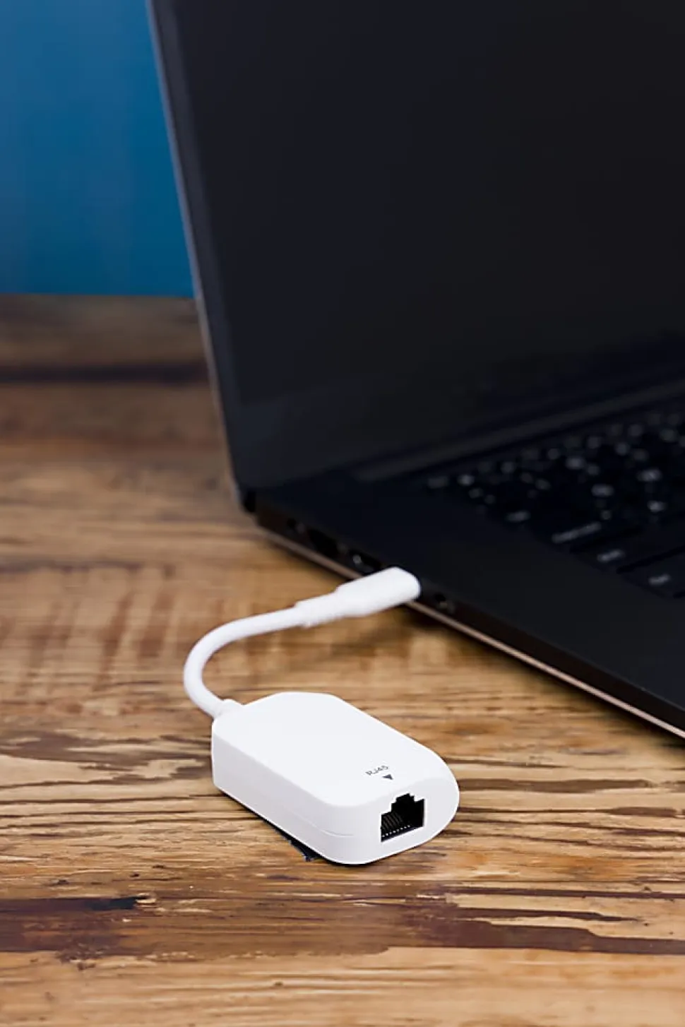 Ativa® USB Type-C-To-Ethernet Adapter Cable, 4.7", White, 41510
