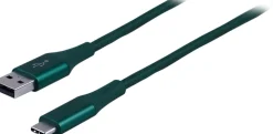 Ativa® USB Type-C To USB Type-A Cable, 6', Emerald, 45398