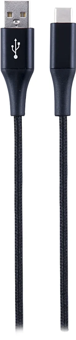 Ativa® USB Type-C To USB Type-A Cable, 6', Black, 45380