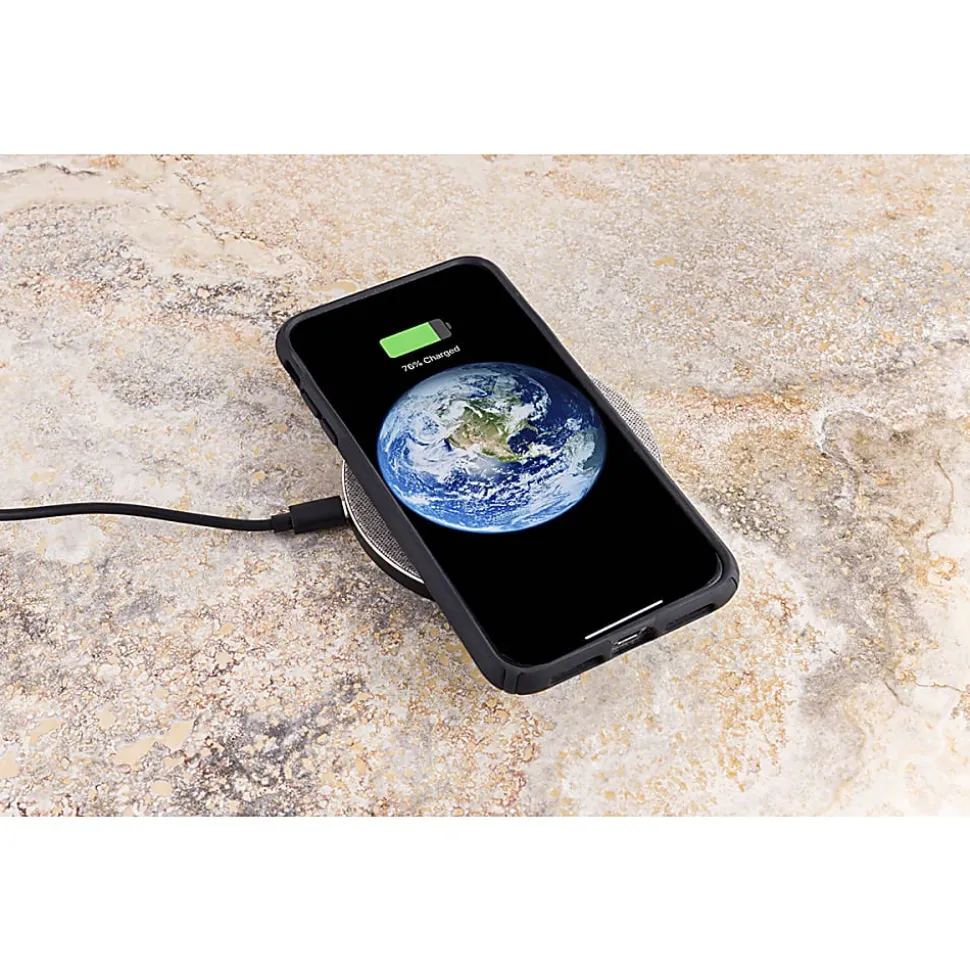 Ativa™ 10W Wireless Qi Charger, Gray, 45872