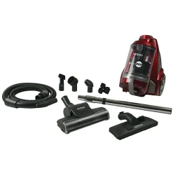 Atrix AHC-RR Revo Red Bagless HEPA Canister Vacuum
