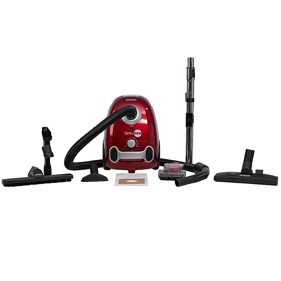 Atrix Rebel Red HEPA Vacuum