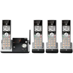 AT&T CL82415 4 Handset DECT 6.0 Cordless Phone with Digital Answering System