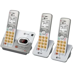 AT&T EL52303 DECT 6.0 Expandable Cordless Phone System With Digital Answering Machine
