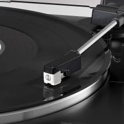Audio-Technica AT-LP60X 2-Speed Fully Automatic Belt-Drive Stereo Turntable, Black
