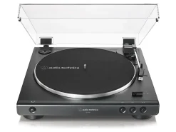 Audio-Technica AT-LP60X 2-Speed Fully Automatic Belt-Drive Stereo Turntable, Black