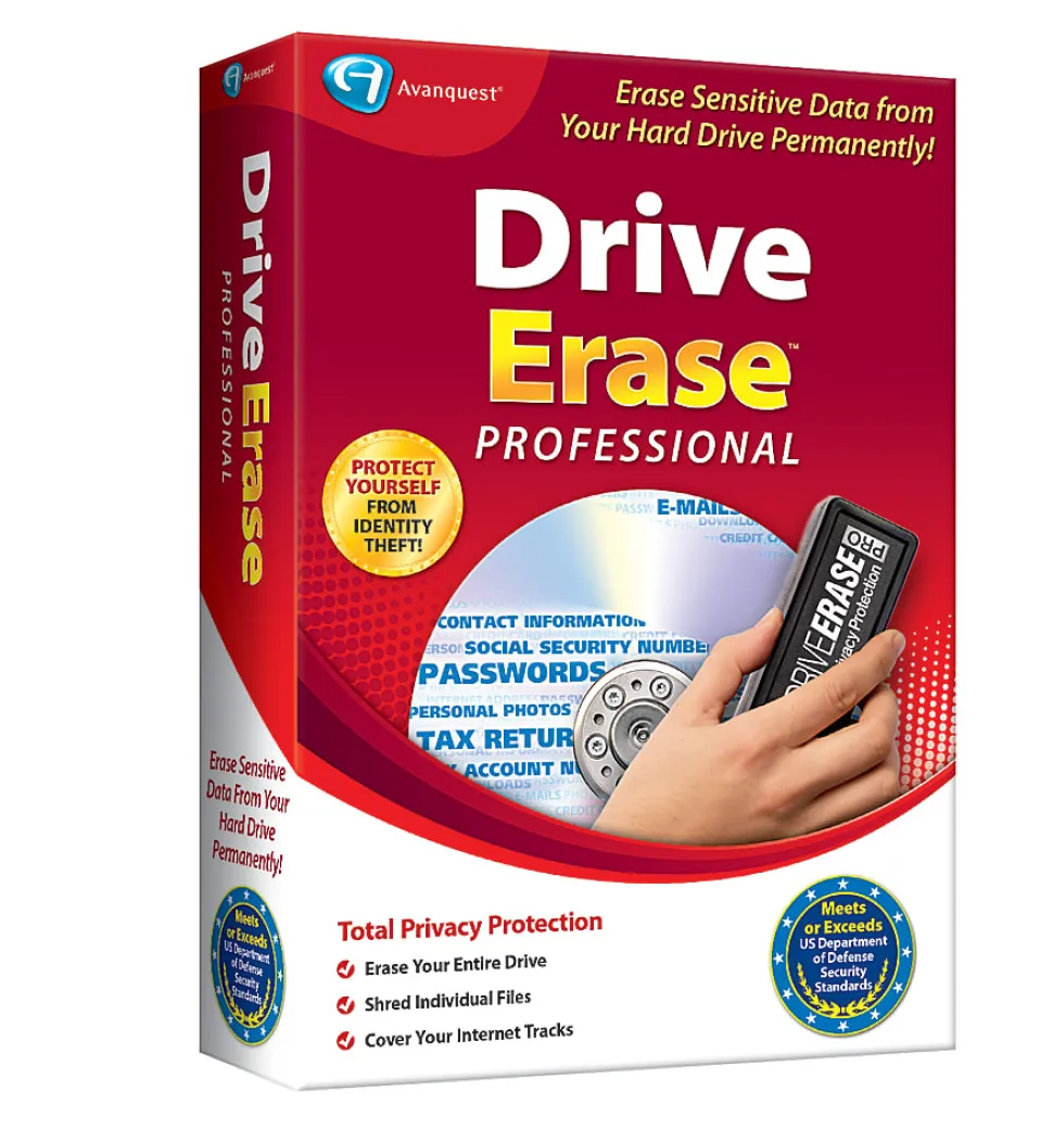 Avanquest Drive Erase™ Professional