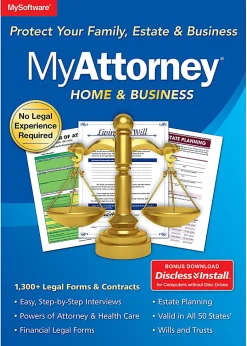 Avanquest Software MyAttorney Home & Business, Windows® Compatible, ESD