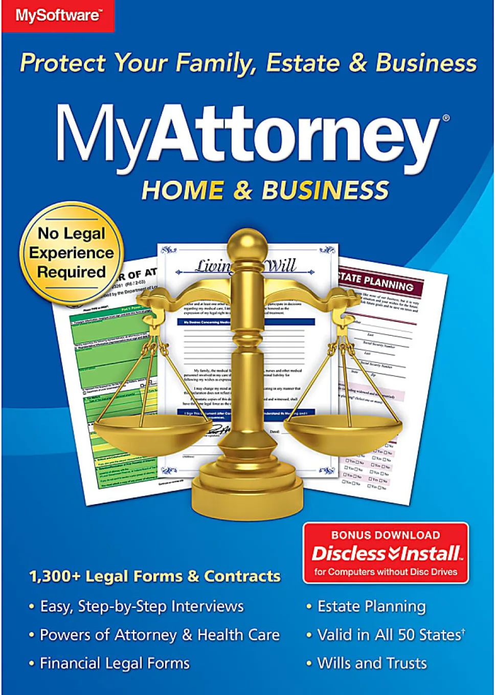 Avanquest Software MyAttorney Home & Business, Windows® Compatible, ESD