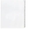 Avery® Allstate® Style Collated Legal Exhibit Dividers, 8 1/2" x 11", Numbered 26–50, White
