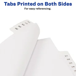 Avery® Allstate® Style Collated Legal Exhibit Dividers, 8 1/2