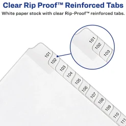 Avery® Allstate®-Style Collated Legal Exhibit Dividers, 8 1/2
