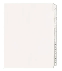 Avery® Allstate®-Style Collated Legal Exhibit Dividers, 8 1/2