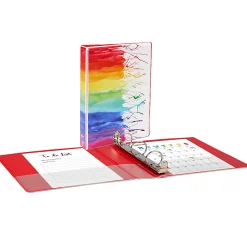 Avery® + Amy Tangerine Designer Collection 3-Ring Mini Binder, 1