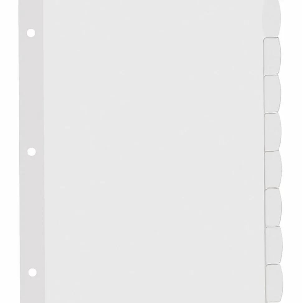Avery® Big Tab™ Printable Label Dividers, Easy Peel®, 8 Tabs, Pack Of 20 Sets